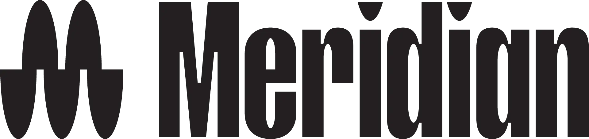 Meridian Logo Black