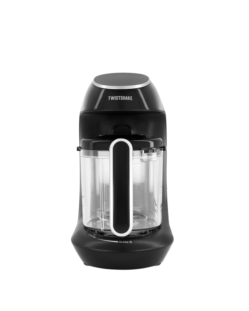 Twistshake 6in1 Baby Food Processor Black V2 front