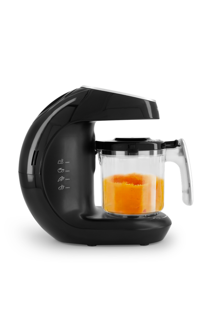 Twistshake 6in1 Baby Food Processor Black V2 side food