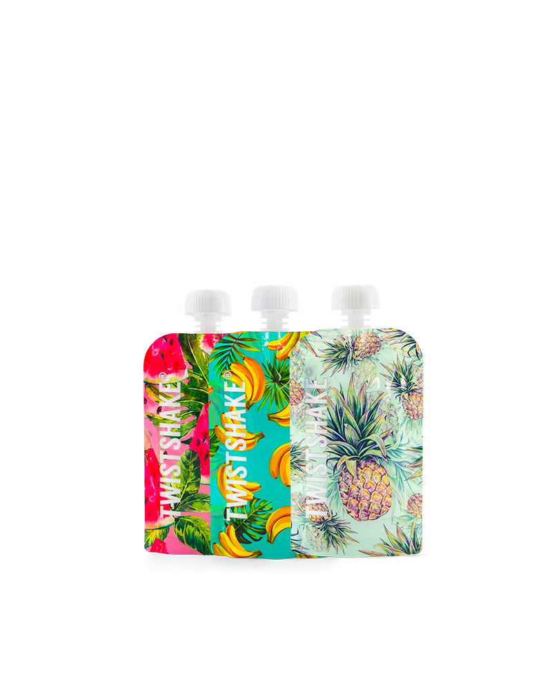 Twistshake 3 x Squeeze Bag 100ml