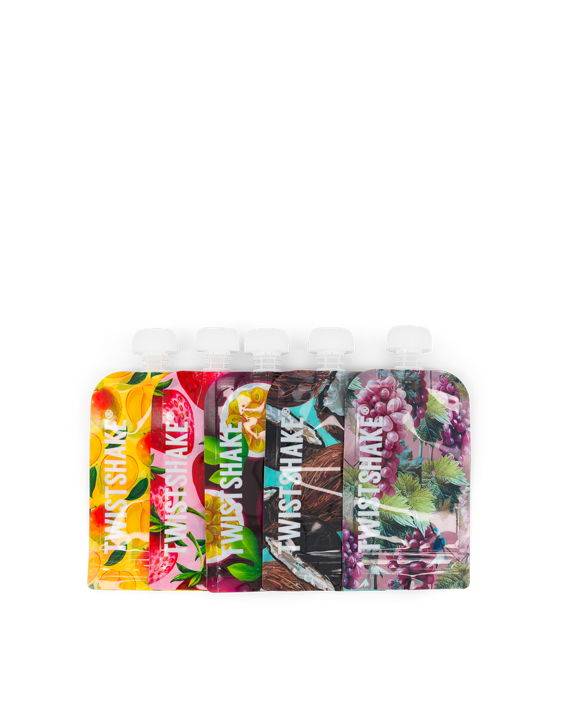 Twistshake 5x Squeeze Bag 220ml