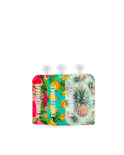 [78614] Twistshake 3 x Squeeze Bag 100ml