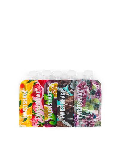 [78617] Twistshake 5x Squeeze Bag 220ml